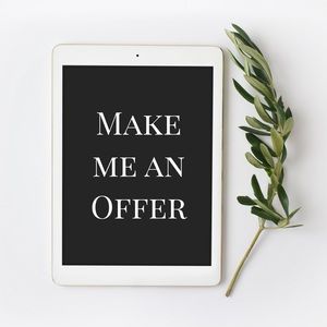 Open to Reasonable Offers!